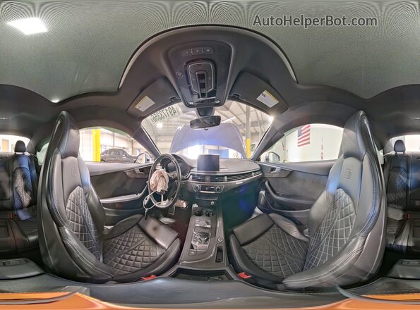 WAUP4AF51JA006345 2018 AUDI S5 Blue Вид наклейки з VIN-кодом