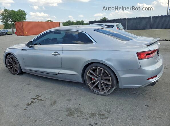 WAUP4AF54JA017047 2018 AUDI S5 Silver Tył lewy