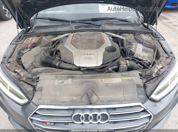 WAUP4AF55JA001990 2018 AUDI S5 Gray უკანა ხედი