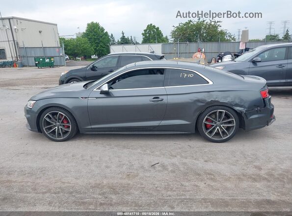 WAUP4AF55JA001990 2018 AUDI S5 Gray სალონის 360-გრადუსიანი ხედი