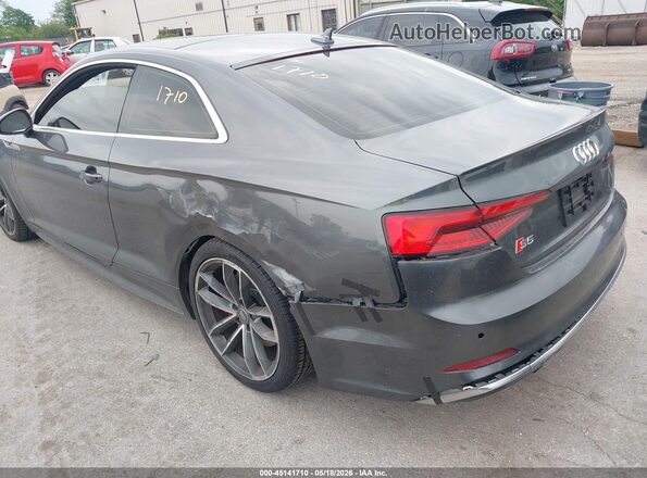 WAUP4AF55JA001990 2018 AUDI S5 Gray წინა ხედი