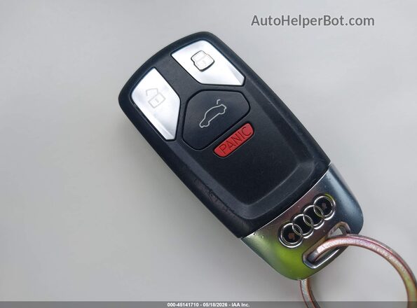WAUP4AF55JA001990 2018 AUDI S5 Gray წინა პანელის ხედი