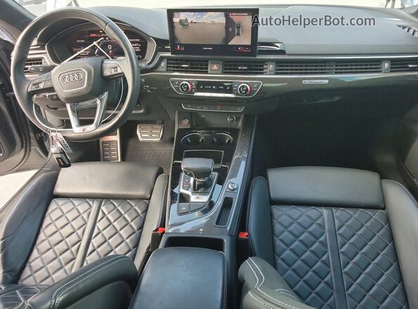 WAUP4AF57PA069412 2023 AUDI S5 Gray Widok deski rozdzielczej