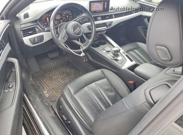 WAUPNAF55JA005034 2018 AUDI A5 Black წინა პანელის ხედი