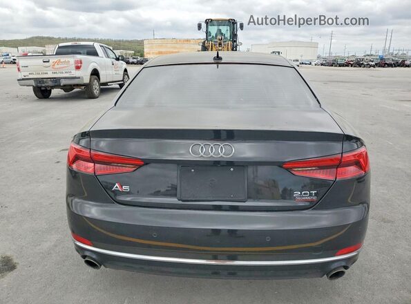 WAUPNAF55JA005034 2018 AUDI A5 Black უკანა ხედი