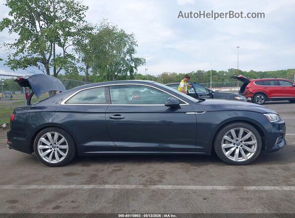 WAUPNAF57JA073772 2018 AUDI A5 Gray Սարքավորումների վահանակի տեսք