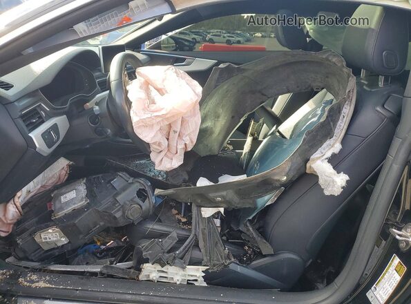 WAUPNAF5XJA034044 2018 AUDI A5 Black Vista interior delantera
