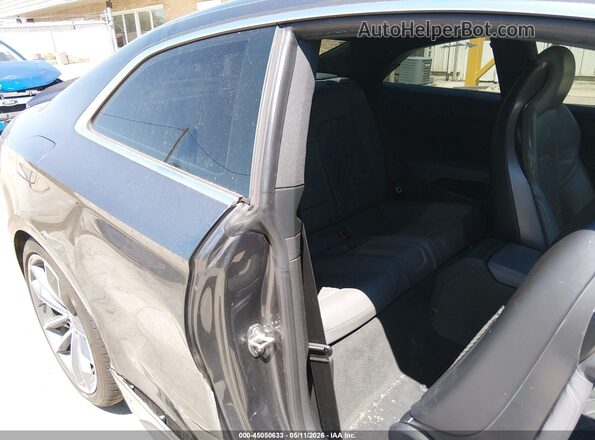 WAUR4AF51JA002482 2018 AUDI S5 Silver VIN sticker view