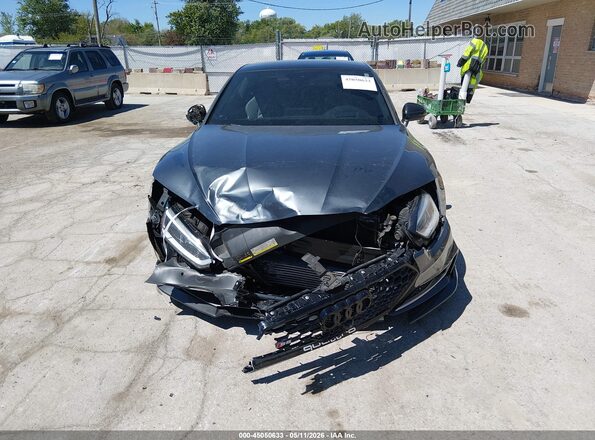 WAUR4AF51JA002482 2018 AUDI S5 Silver Rear interior view