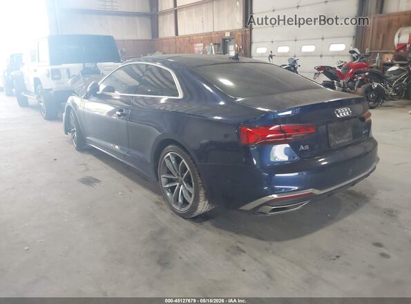 WAUSAAF52RA007261 2024 AUDI A5 Blue Задня ліва чверть