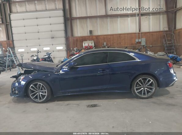 WAUSAAF52RA007261 2024 AUDI A5 Blue Вид задньої частини салону