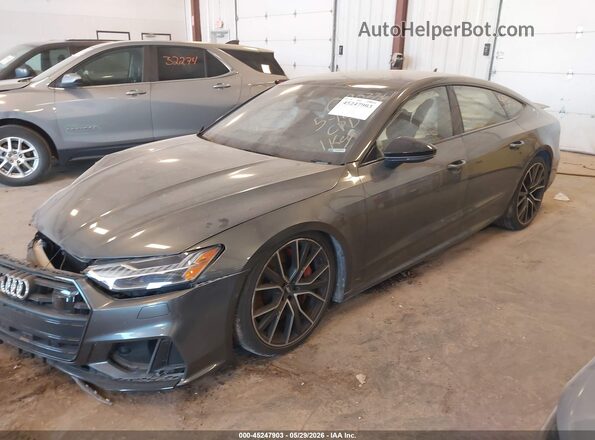 WAUSFAF25LN090336 2020 AUDI S7 Серый Передняя левая четверть