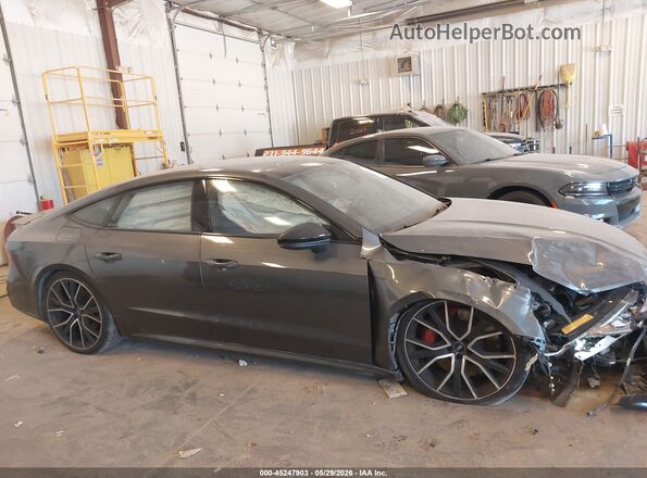 WAUSFAF25LN090336 2020 AUDI S7 Серый Вид задней части салона