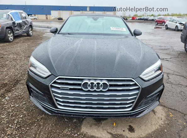 WAUSNAF52JA028751 2018 AUDI A5 Black Vista frontal