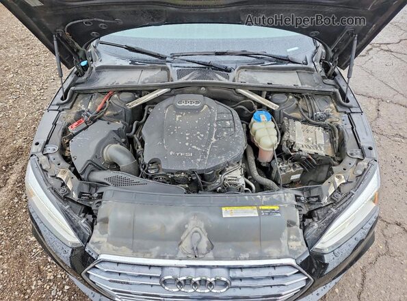 WAUSNAF52JA028751 2018 AUDI A5 Black Vista interior trasera