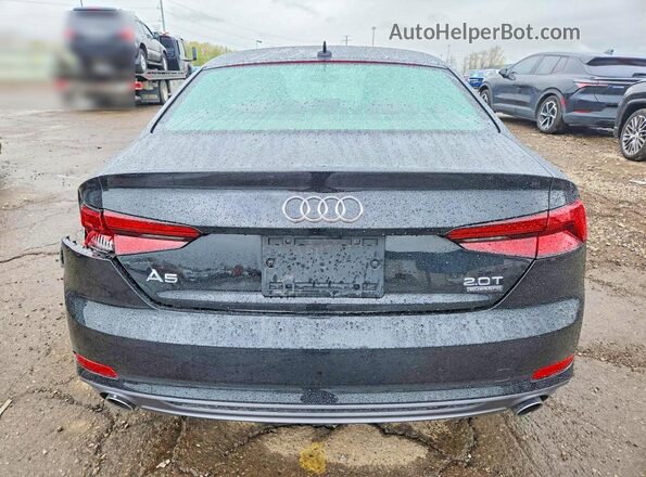 WAUSNAF52JA028751 2018 AUDI A5 Black Vista trasera