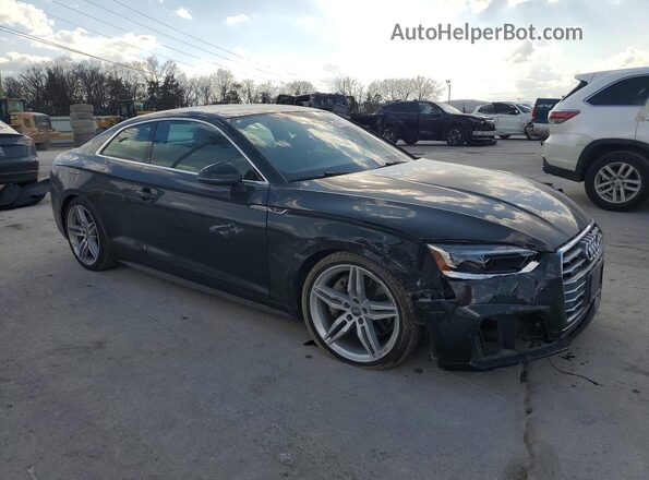 WAUTNAF50JA014030 2018 AUDI A5 Black Առջևի աջ