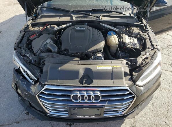 WAUTNAF50JA014030 2018 AUDI A5 Black Սալոնի հետևի տեսք