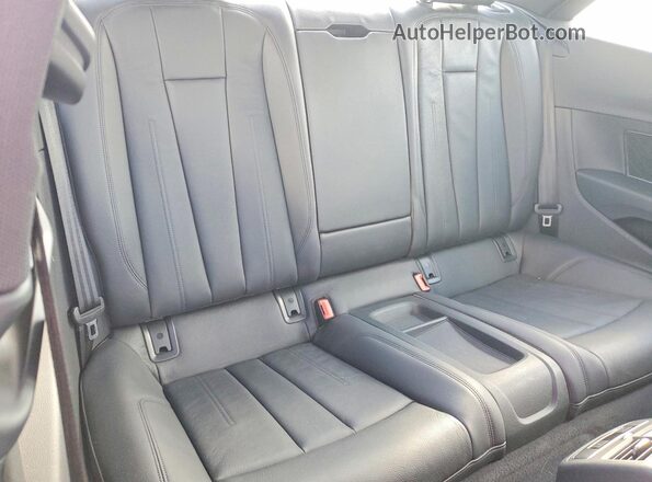 WAUTNAF50JA014030 2018 AUDI A5 Black Հետևի նստատեղերի տեսք