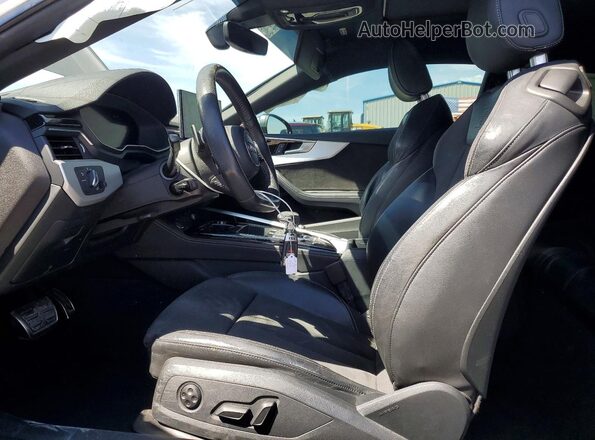 WAUTNAF51LA016338 2020 AUDI A5 Black Vista interior delantera