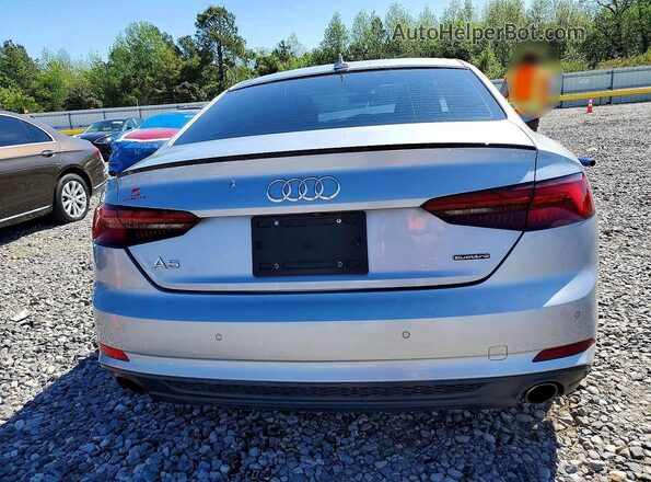 WAUTNAF52KA054529 2019 AUDI A5 Silver Rear view