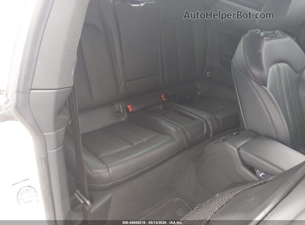 WAUTNAF56JA003727 2018 AUDI A5 White VIN კოდის სტიკერის ხედი