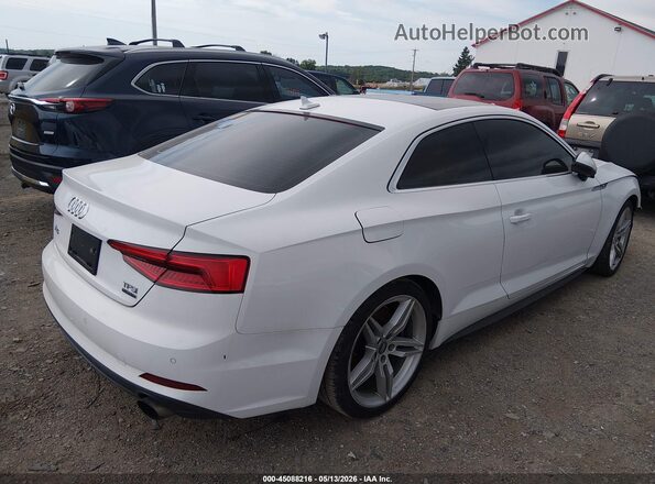 WAUTNAF56JA003727 2018 AUDI A5 White უკანა მარჯვენა