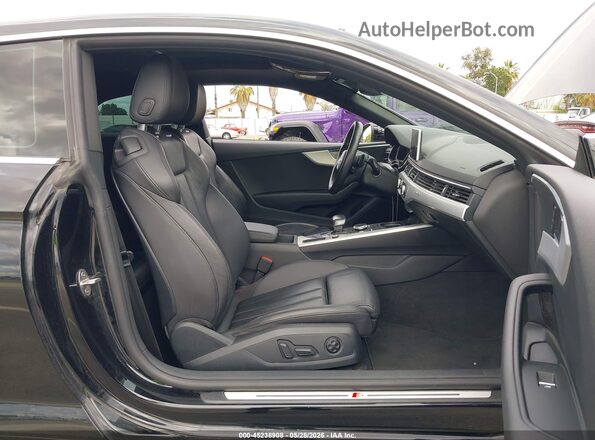 WAUTNAF57JA101858 2018 AUDI A5 Black წინა სალონის ხედი