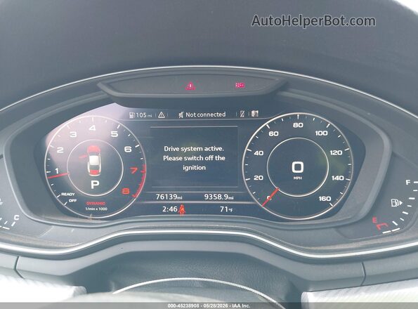 WAUTNAF57JA101858 2018 AUDI A5 Black უკანა სავარძლების ხედი