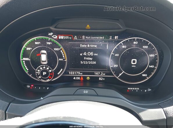 WAUTPBFF2HA045699 2017 AUDI A3 Dark Blue Հետևի նստատեղերի տեսք