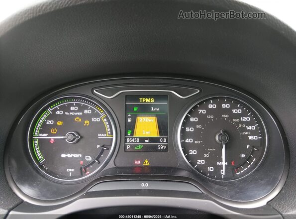 WAUTPBFF6GA109905 2016 AUDI OTHER Black Vista de los asientos traseros