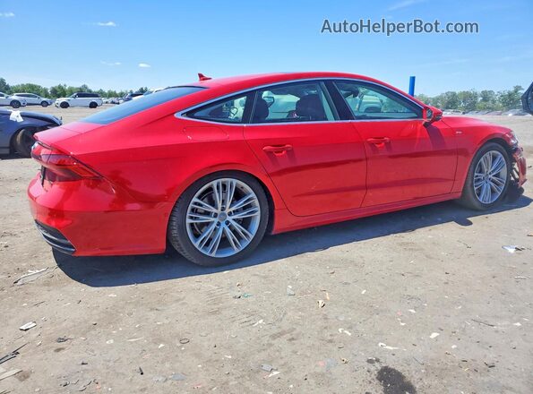WAUU2AF22KN101375 2019 AUDI A7 Red Tył prawy