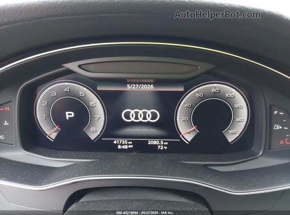 WAUU2AF23LN007605 2020 AUDI OTHER Gray Rear seats view