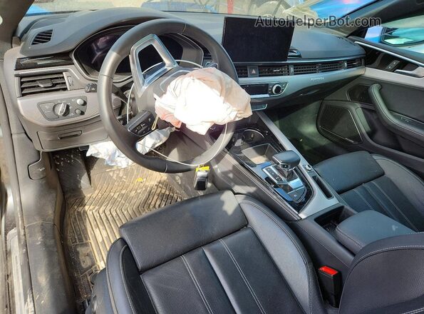 WAUUAAF54PA021359 2023 AUDI A5 Charcoal Առջևի վահանակի տեսք