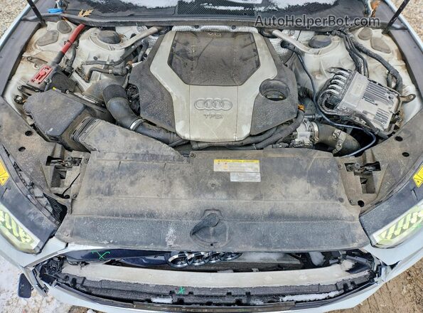 WAUV2AF28KN042319 2019 AUDI A7 White Widok wnętrza z tyłu