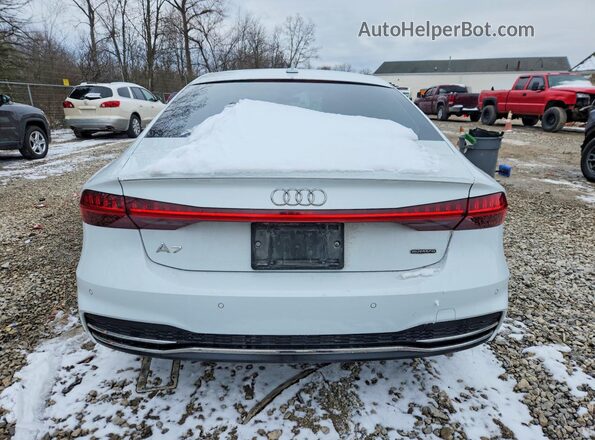 WAUV2AF28KN042319 2019 AUDI A7 White Widok z tyłu