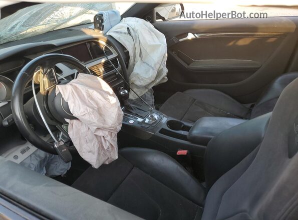 WAUV4AFR9HA001723 2017 AUDI S5 Черный Вид салона спереди