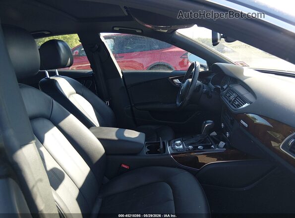 WAUW2AFC0HN121635 2017 AUDI A7 Silver Widok wnętrza z przodu