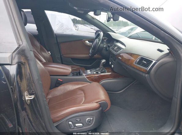 WAUW2AFC5HN009428 2017 AUDI A7 Dark Blue Widok wnętrza z przodu