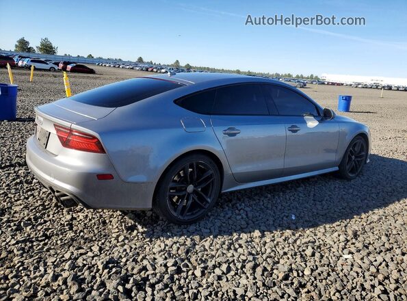 WAUW2AFCXGN054993 2016 AUDI S7 Silver უკანა მარჯვენა