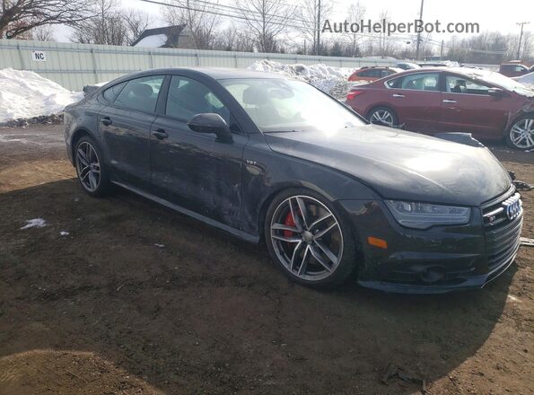 WAUWFAFC0HN007767 2017 AUDI S7 Black Delantero derecho