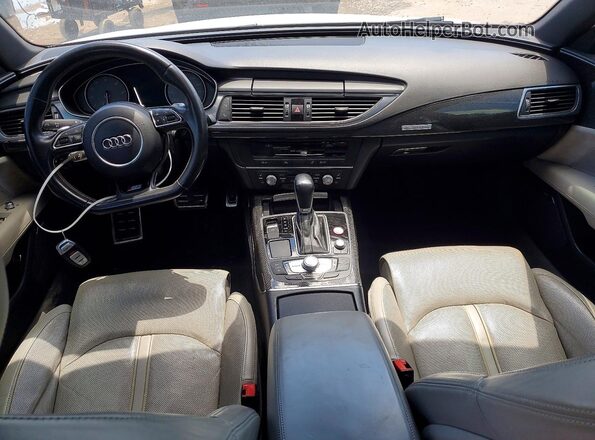 WAUWFAFC2HN004241 2017 AUDI S7 White 
