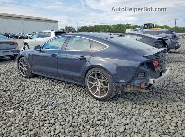 WAUWGAFC1GN106691 2016 AUDI A7 Синий Задняя левая четверть