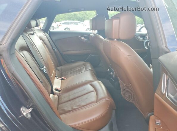 WAUWGAFC1GN106691 2016 AUDI A7 Синий Вид задних сидений