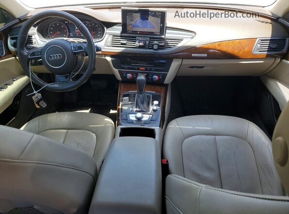 WAUWGAFC5GN087305 2016 AUDI A7 Black Vista del salpicadero