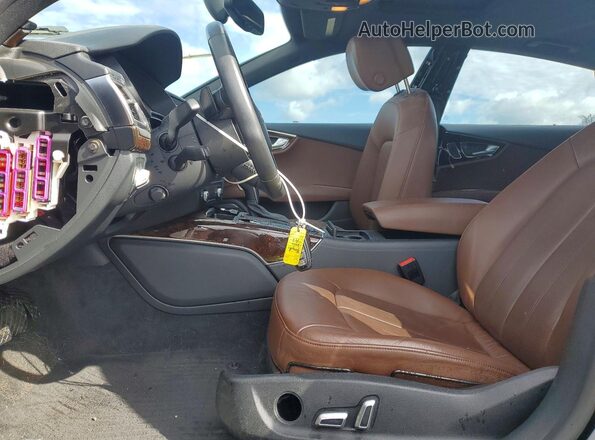 WAUWGAFC7GN078931 2016 AUDI A7 Black წინა სალონის ხედი