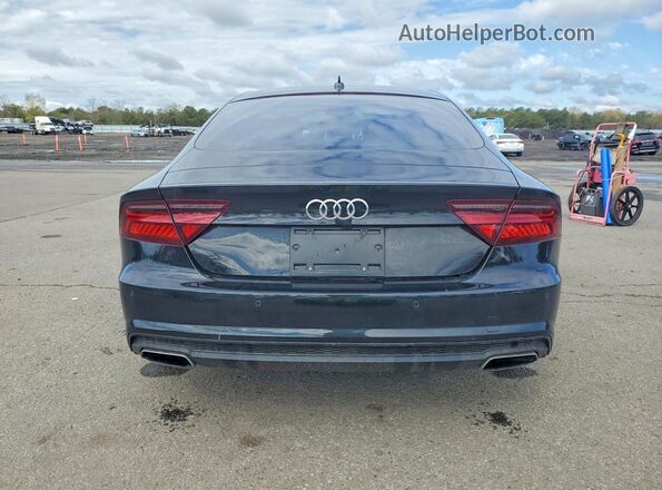 WAUWGAFC7GN078931 2016 AUDI A7 Black უკანა ხედი