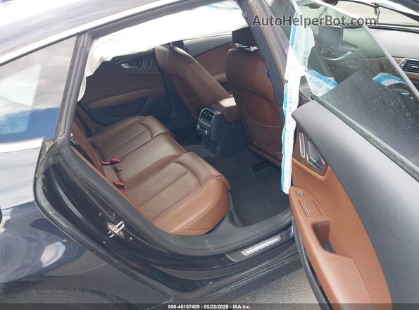 WAUWGAFCXGN005259 2016 AUDI A7 Black Vista de la etiqueta del VIN