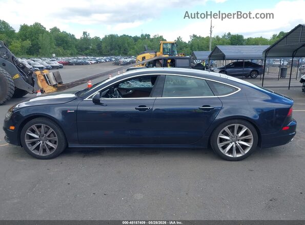 WAUWGAFCXGN005259 2016 AUDI A7 Black Vista interior de 360 grados