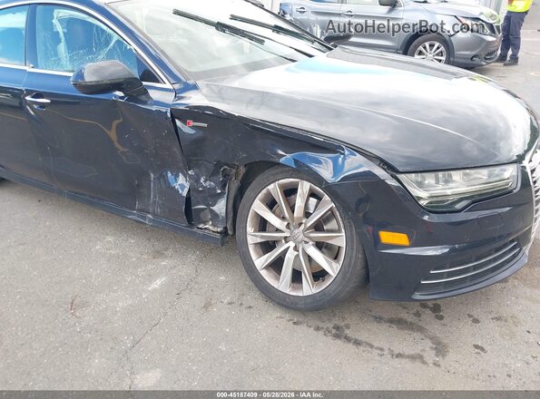 WAUWGAFCXGN005259 2016 AUDI A7 Black Vista frontal